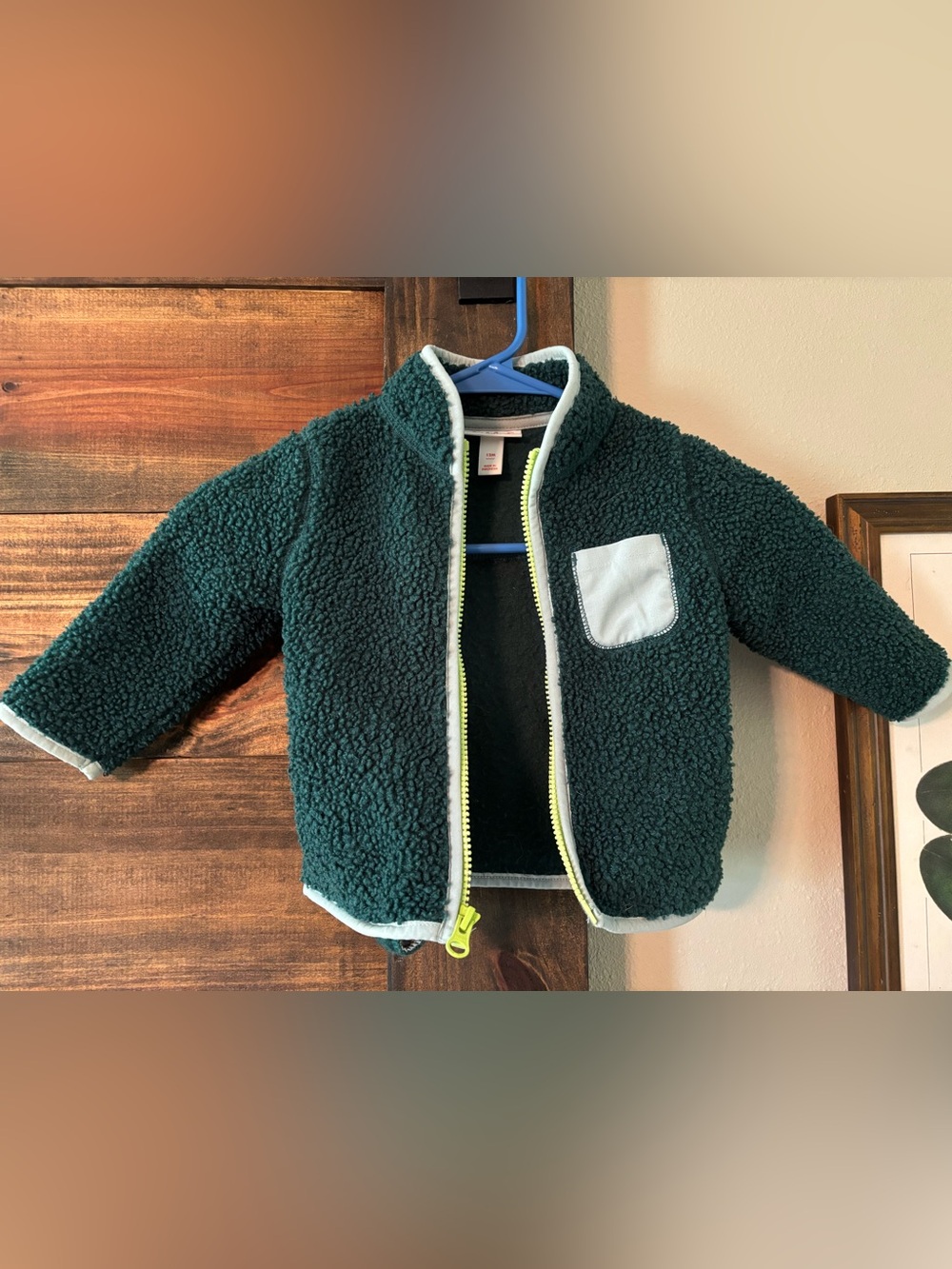 Cat & Jack baby/toddler fleece jacket size 12M